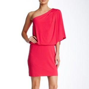 Jessica Simpson One Shoulder Draped Dress
